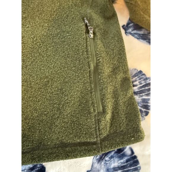 West Marine Men’s 2X Seaside Sweater Yachting Jacket Green Knit Zip Up - Picture 2 of 9